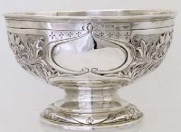 Lot 290 - Silver rose bowl.
