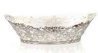Lot 297 - Dutch silver basket.