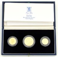 Lot 343 - 1988 gold proof set cased.