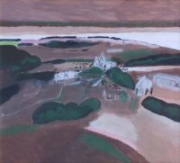 Lot 454 - Stewart Lees, Autumn Pas de Calais, oil.