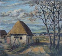 Lot 460 - George Bissill, Derbyshire, oil.