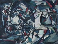 Lot 509 - Dorothy Bradford, Northern Philharmonic Ensemble Playing Schubert's Octet, oil.
