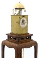 Lot 675 - Japanese lantern clock.