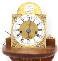 Lot 677 - Thos Sharp weight driven clock.