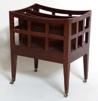 Lot 700 - Mahogany Canterbury, 19th century