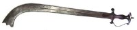 Lot 36 - Tulwar hilted kora sword