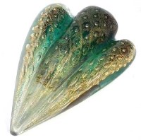 Lot 73 - Venini glass bubble sculpture.