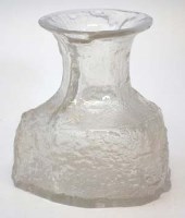 Lot 81 - Timo Sarpaneva glass bottle vase
