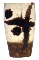 Lot 95 - Gambone slab vase 31cm.
