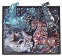 Lot 102 - San Polo horses plaque.
