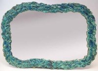 Lot 108 - Wall mirror by Fantoni.