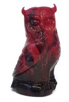 Lot 139 - Royal Doulton Flambe Owl