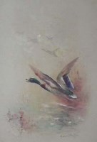 Lot 152 - Watercolour by Royal Worcester artist James