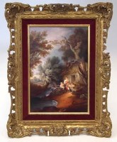 Lot 153 - Colebrookdale plaque by E. Doe