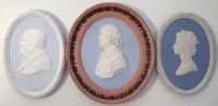 Lot 165 - Three Wedgwood plaques