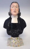 Lot 173 - Wesley bust.