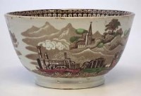 Lot 181 - Railway bowl.