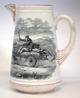 Lot 182 - Going to the Derby jug.