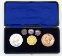 Lot 278 - Set of three medals awarded to Robert Winter