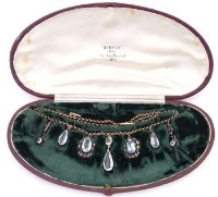 Lot 296 - Bentley & Co fringe necklace in its original box