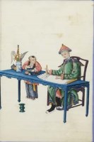 Lot 346 - Chinese Rice Paper Painting