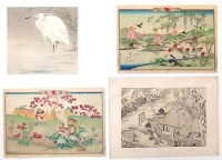 Lot 355 - Collection of coloured and black and white