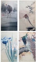 Lot 362 - Koson: Four woodblock prints