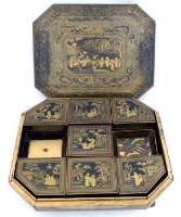 Lot 405 - Laquered Table Top Box