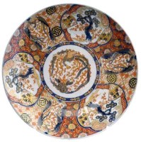 Lot 421 - Japanese Imari charger, late Meiji period
