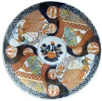 Lot 422 - Japanese Imari charger, late Meiji period