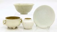 Lot 451 - Chinese qingbai porcelain bowl, 11.5cm; Fukien