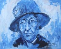 Lot 471 - J.L. Isherwood, Female portrait, oil.
