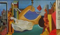Lot 491 - Edward Rogers, The Port, oil.