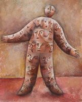 Lot 497 - Jiri Borsky, Actor (One Man Show), acrylic.