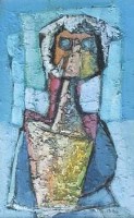 Lot 530 - Tadeusz Was, At Rest, oil.