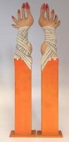 Lot 548 - John Buckley, Fatuma's feet, sculpture.