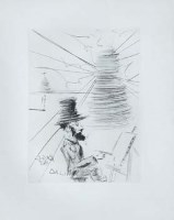 Lot 604 - Salvador Dali, Toulouse-Lautrec, etching.