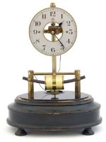 Lot 667 - Bulle electric skeleton clock.
