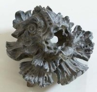 Lot 686 - Lead dolphin wall fountain