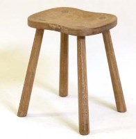 Lot 714 - Mouseman stool