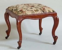 Lot 715 - Victorian stool.