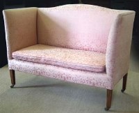 Lot 717 - Edwardian couch.
