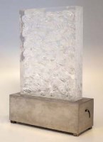 Lot 729 - Vintage Perspex panel light