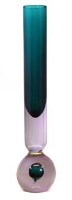 Lot 71 - Murano Cenedese Vetri vase  with green glass