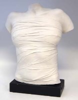 Lot 94 - Yves Marie Dumortier   ceramic bisque of a female