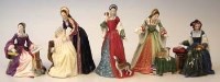 Lot 136 - Group of five Royal Doulton Tudor figures to