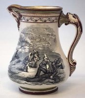 Lot 161 - Alcocks Royal patriotic jug.