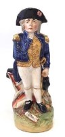Lot 162 - Staffordshire Nelson character jug.