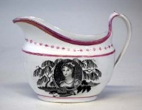 Lot 171 - Princess Charlotte cream boat.