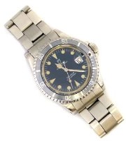 Lot 230 - Tudor Oysterdate Submariner wrist watch.